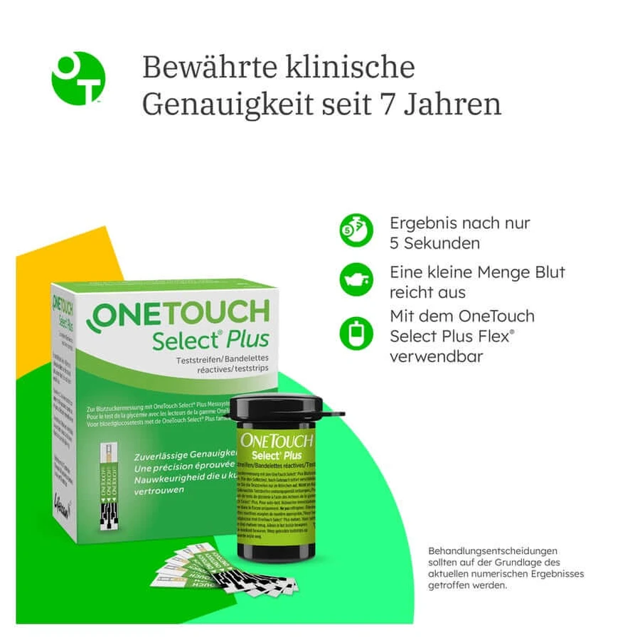 OneTouch Select Plus blood glucose test strips 50 pcs.