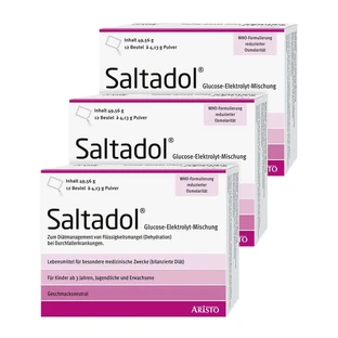 Saltadol Glucose-Electrolyte-Mix Set 2 3X12 pcs.