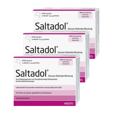 Saltadol Glucose-Electrolyte-Mix Set 2 3X12 pcs.