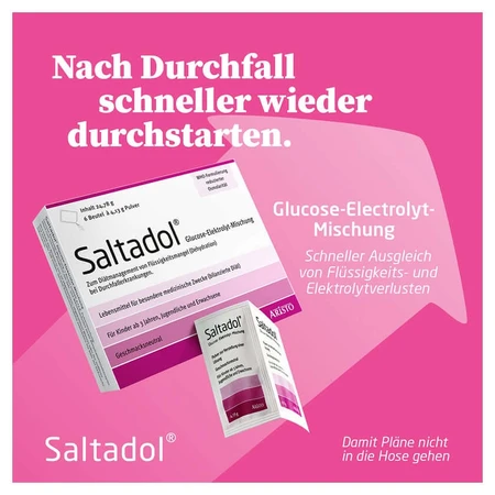 Saltadol Glucose-Electrolyte-Mix Set 2 3X12 pcs.