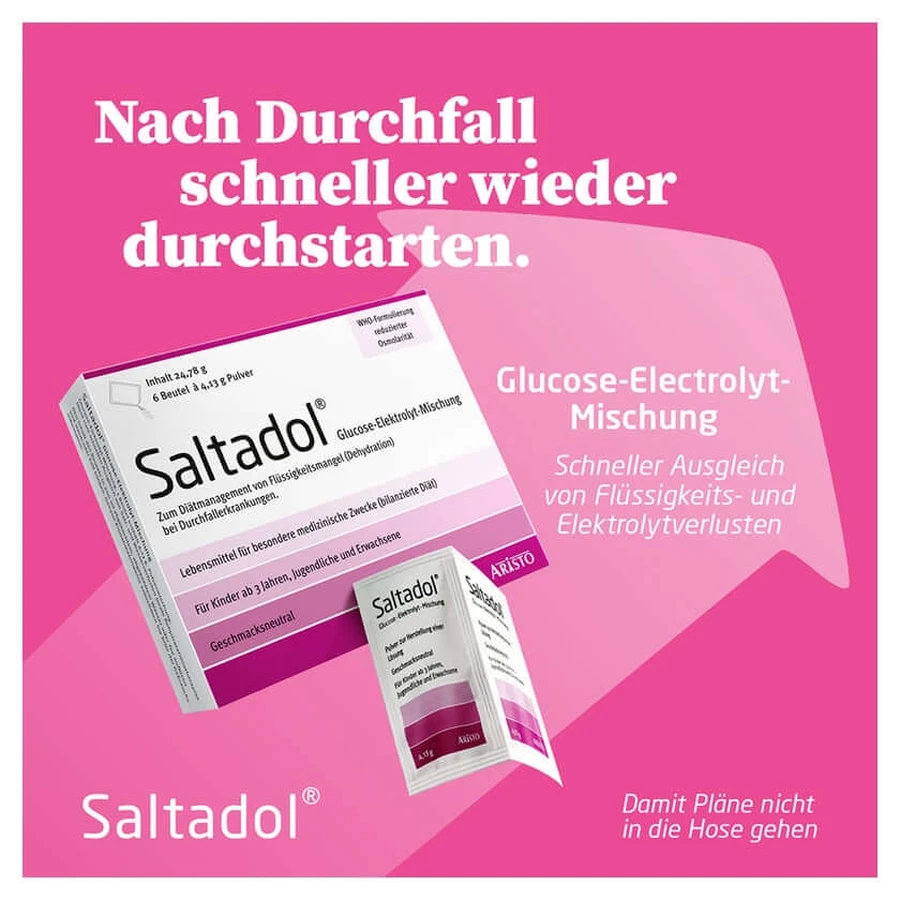 Saltadol Glucose-Electrolyte-Mix Set 2 3X12 pcs.