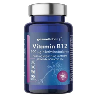 Healthy Living Vitamina B12 Cápsulas 90 Cápsulas