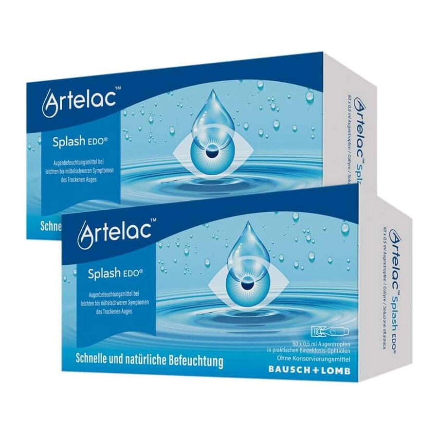 Artelac Splash EDO eye drops 120X0.5 ml