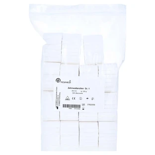 Toothed cotton rolls size 1 diam.8 mm 300 g
