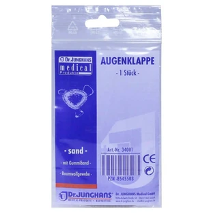 Eye patch with elastic band sand 1 pc