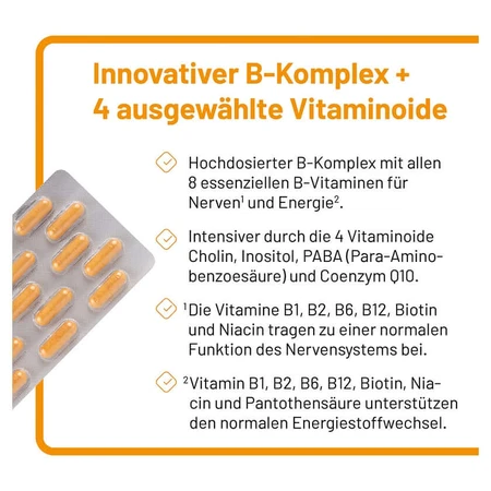 B-complex Köhler Intense Capsules 15 Capsules
