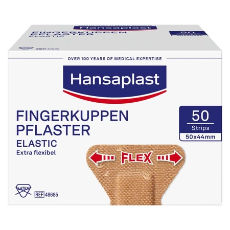 Hansaplast Elastische vingertoppleister, 5 x 4,4 cm 50 st.