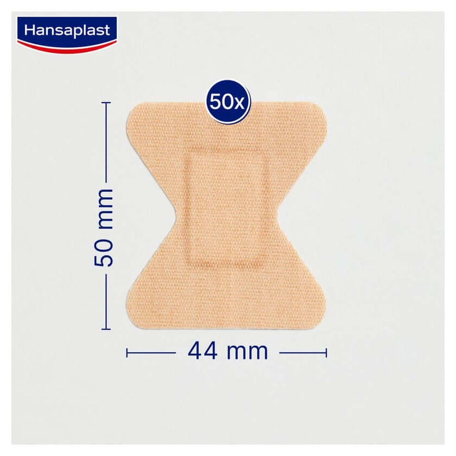 Hansaplast Elastische vingertoppleister, 5 x 4,4 cm 50 st.