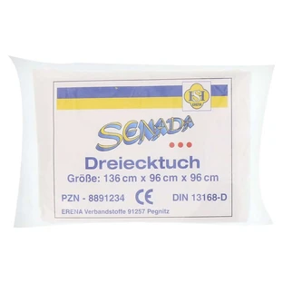 Senada triangular cloth DIN 13168D 1 pc