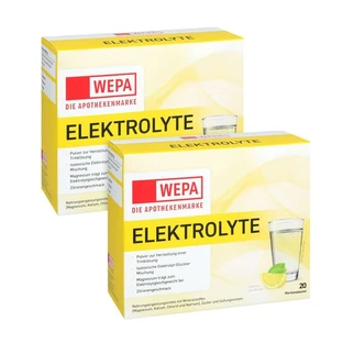 Wepa Electrolyte Powder Citr. Double pack 2X20X5.6 g