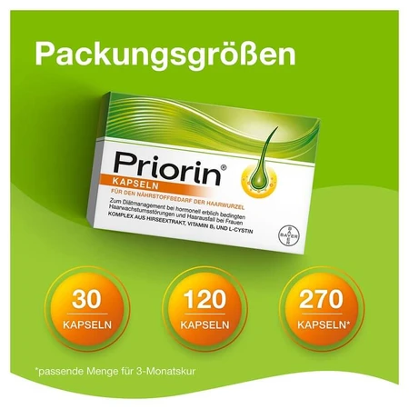 Priorin capsules 120 Capsules