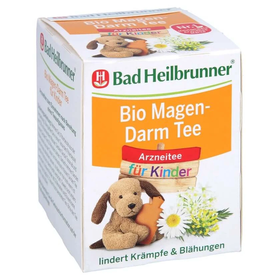BAD Heilbrunner Organic Gastrointestinal Tea f.Kin 8X1,8 g