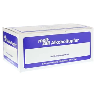 Tampons alcoolisés Moll-zell 100 pcs