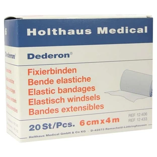 Venda de fijación Dederon 6 cmx4 m 20 uds.
