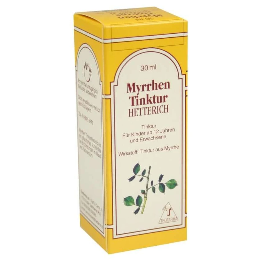 Nalewka z mirry Hetterich 30 ml: ceny i cechy