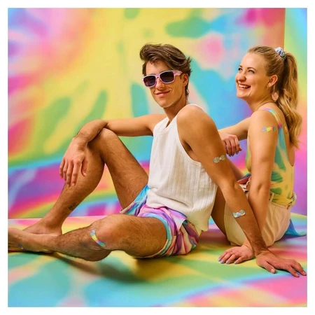 Plâtre imperméable Wild Stripes - Rainbow Edition 20 pcs.