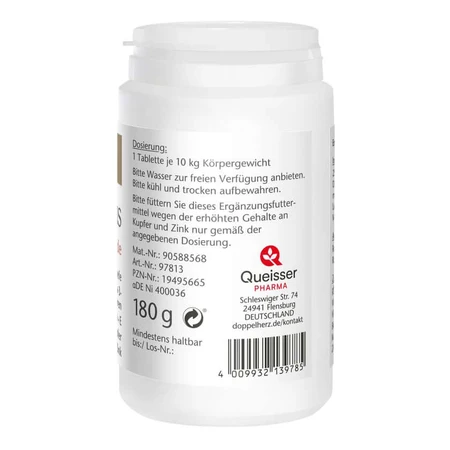 Double Heart for Animals Biotin Plus for Dogs 120 St