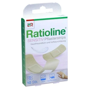 Ratioline Tiritas sensibles en 2 tamaños 10 uds.
