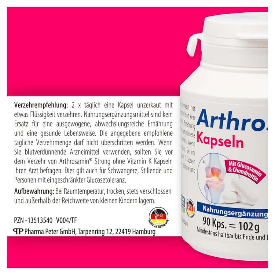 Arthrosamine Strong without vitamin K capsule 90 St