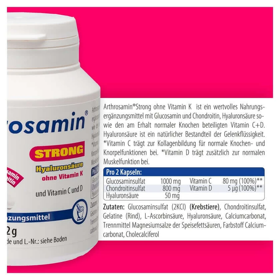 Arthrosamine Strong without vitamin K capsule 90 St