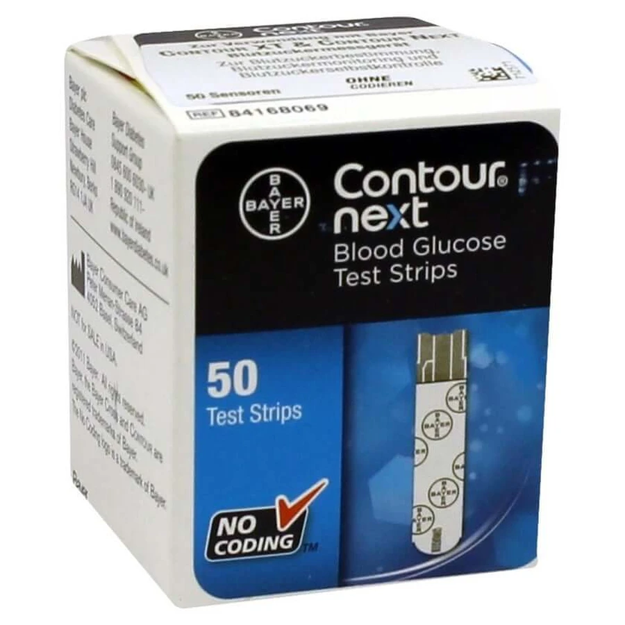 Contour Volgende sensoren teststrips (herinvoer) 50 stuks