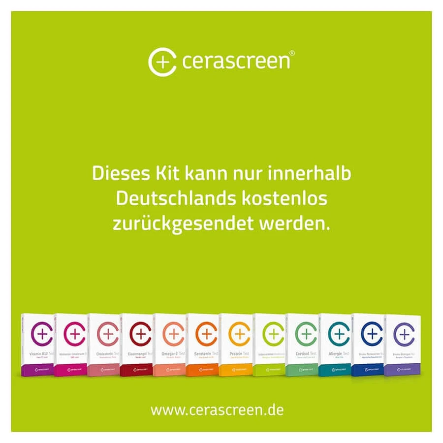 Cerascreen Mineral Analysis Test 1 pc