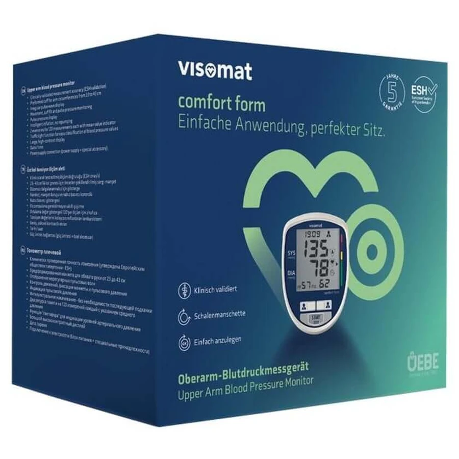 Tensiomètre Visomat Comfort form pour le bras 1 pc
