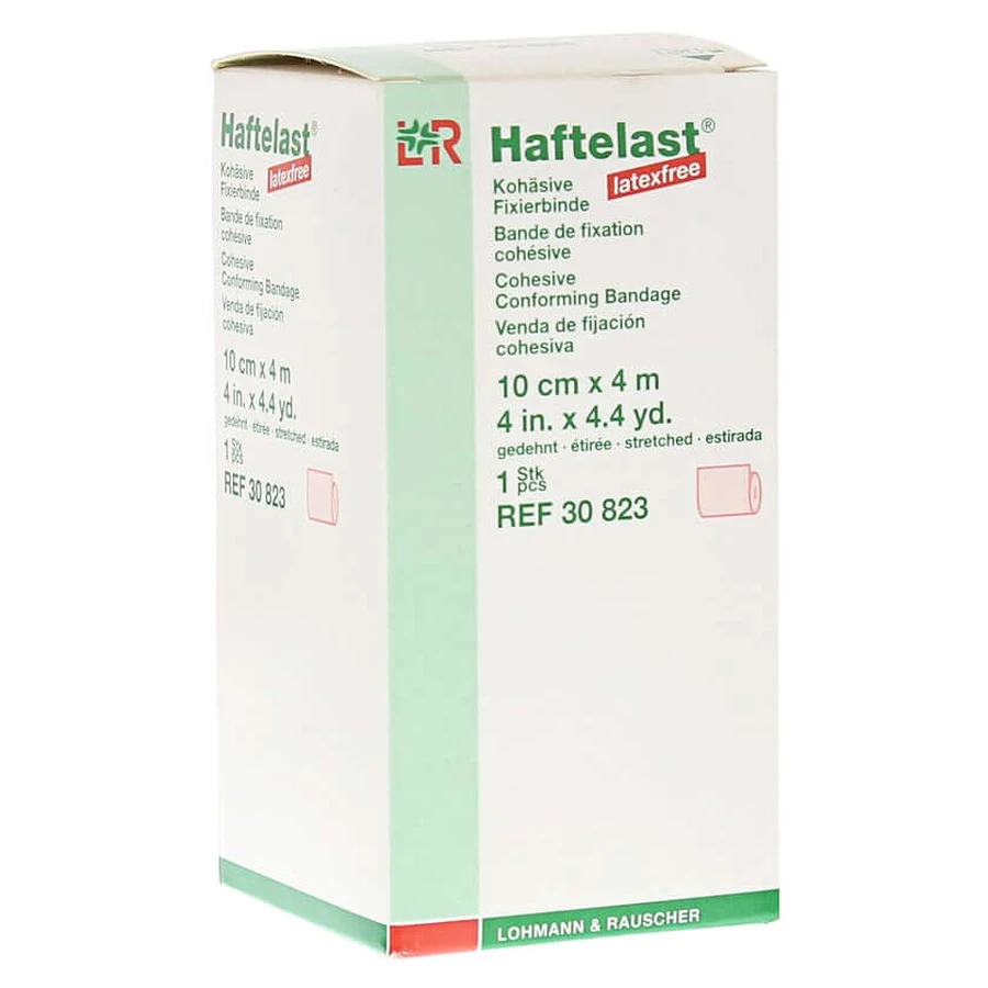 Haftelast cinta de fijación cohesiva sin látex 10 cmx 1 ud.