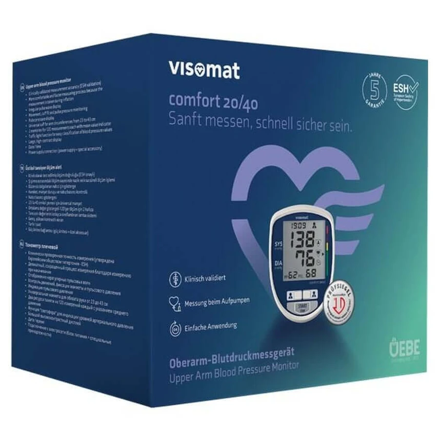 Visomat Comfort 20/40 bovenarm bloeddrukmeter 1 stuk