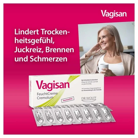 Vagisan Crème hydratante Cremolum 2X16 pcs.