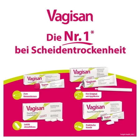 Vagisan Crème hydratante Cremolum 2X16 pcs.