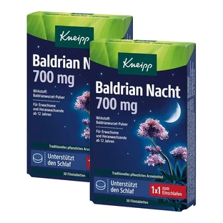Kneipp® Valerian Night 700 mg double pack 2X30 pcs.