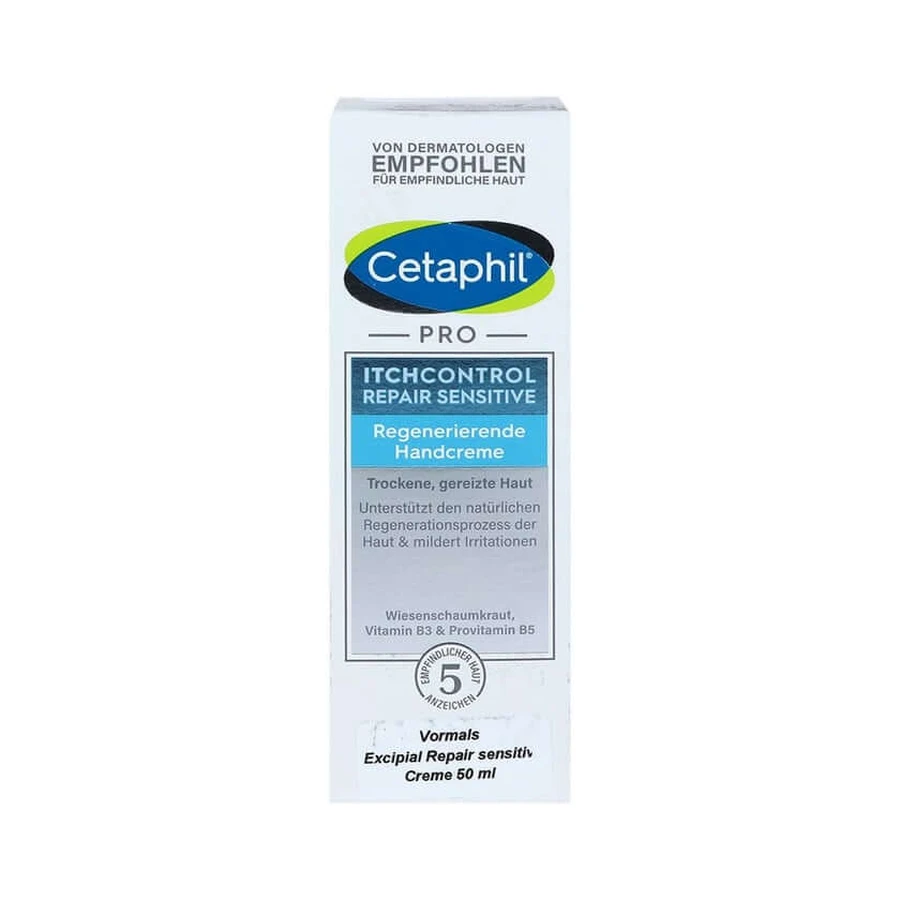 Cetaphil®PRO Itchcontrol Repair Sensitive crema de manos regeneradora 50 ml