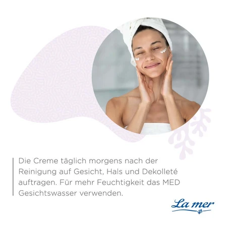 La mer MED+ ANTI-STRESS Reichhaltige Tagescreme ohne Parfum 50 ml