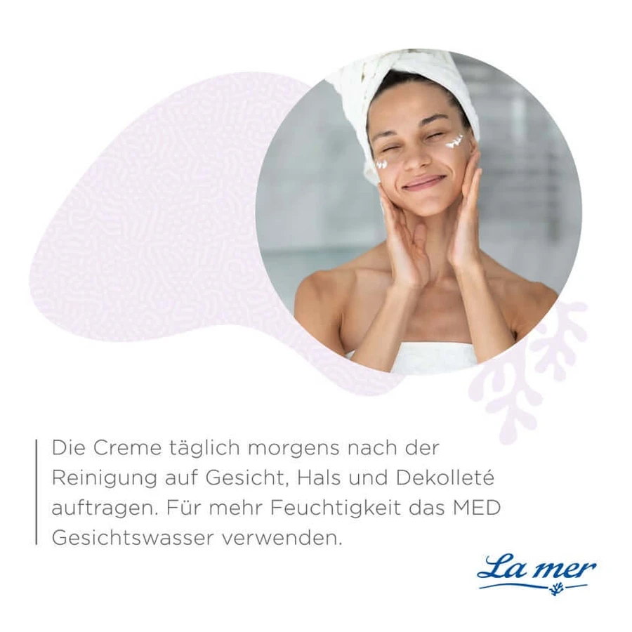 La mer MED+ ANTI-STRESS Reichhaltige Tagescreme ohne Parfum 50 ml