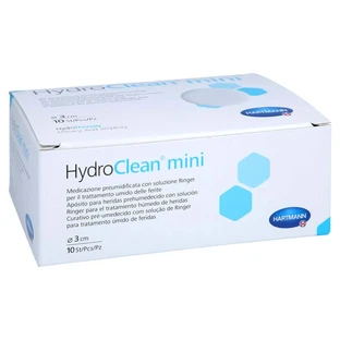 Mini compresas Hydroclean redondas de 3 cm ste 10 unidades