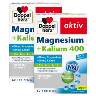 Double Heart Magnesium + Potassium 2X60 St