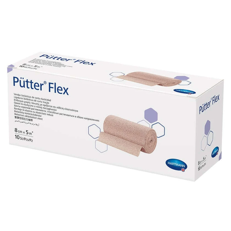 PütterFlex zwachtel 8 cm x 5 m 10 st.