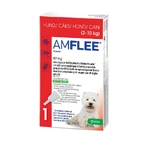 Amflee 67 mg spot-on solution pour petits chiens 2-10kg 3 pcs.