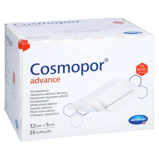 Cosmopor Advance wondverband 5x7,2 cm 25 st.