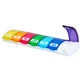 Wepa 1x7 weekly box rainbow/uv-protection+ 1 pc