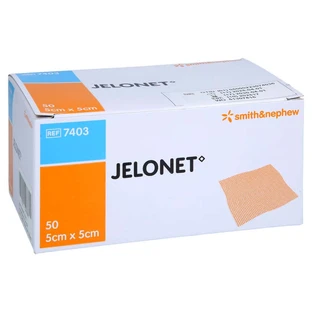 Jelonet Paraffin Gauze 5x5 Cm Sterile Peelpack 50 pcs