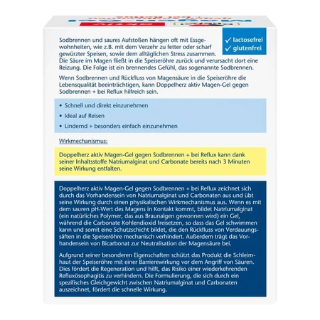 Doppelherz Magen-gel Gegen Sodbrennen+bei Reflux 50X10 ml