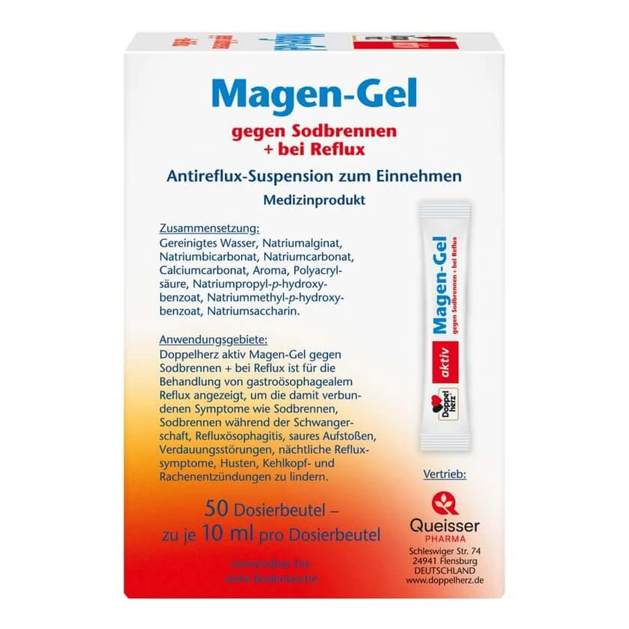 Doppelherz Magen-gel Gegen Sodbrennen+bei Reflux 50X10 ml