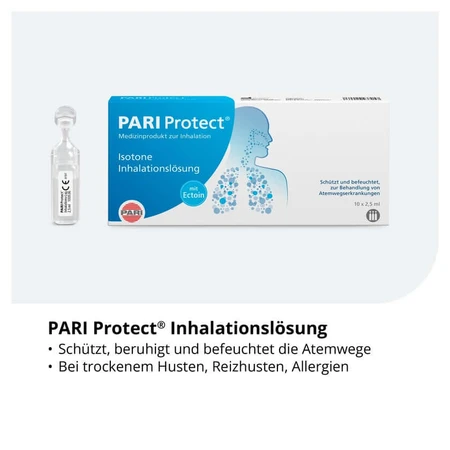 PARI Protect Inhalationslösung mit Ectoin 10X2,5 ml