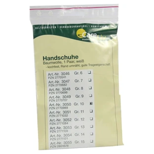 Cotton gloves size 10 2 pcs