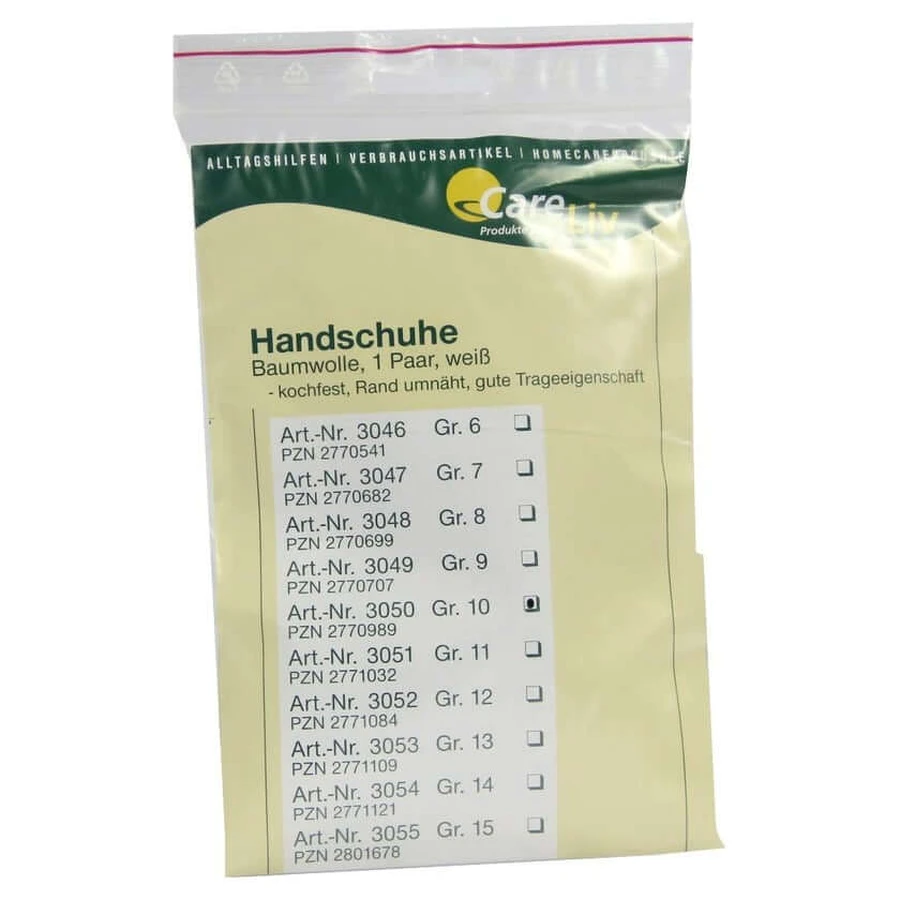 Cotton gloves size 10 2 pcs