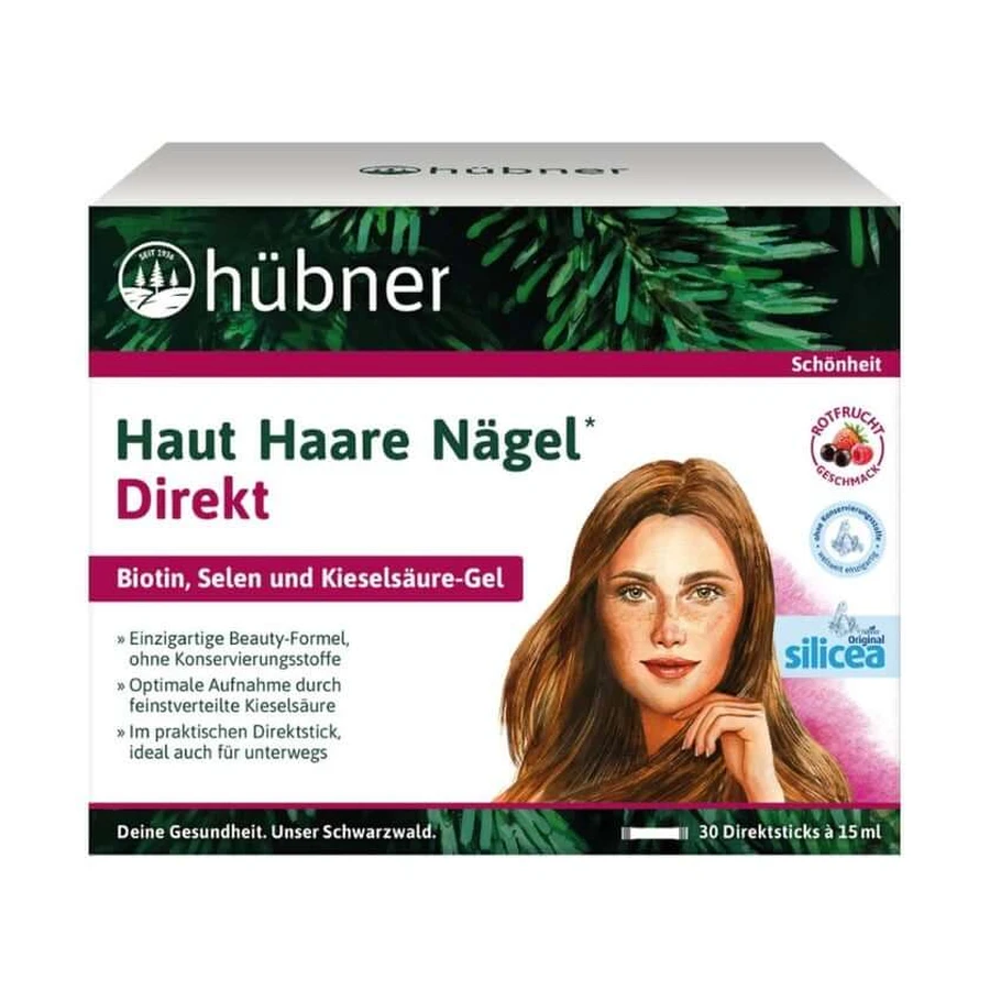 HÜbner Haut Haare Nägel Direkt Rotfrucht Flüss. 30X15 ml