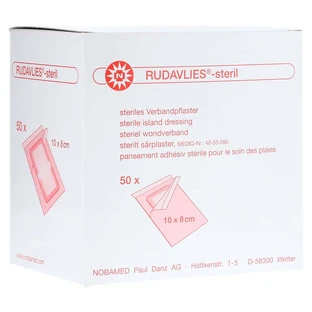 Noba Rudavlies-pansement stérile, 10 x 8 cm 50 pcs.