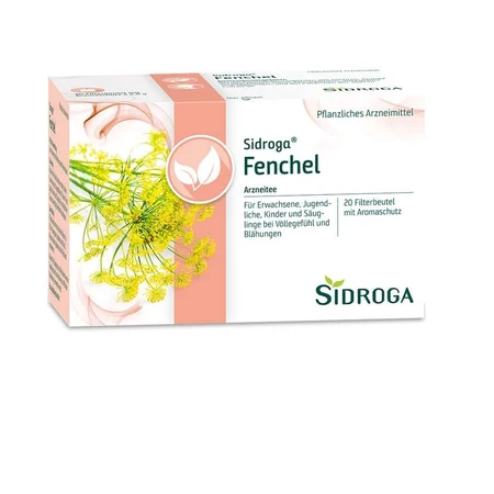 Sidroga Té Hinojo Filtro Bolsa 20X2,0 g